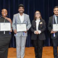 Dr. Sawesi and students